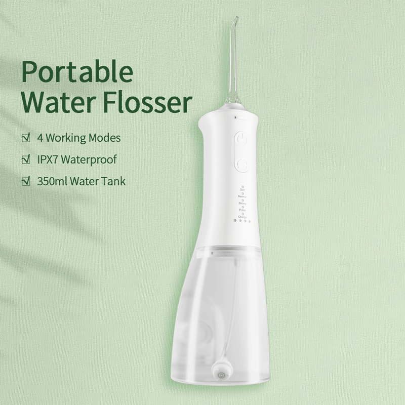 Portable Water Flosser 350ml Tank - AOW12